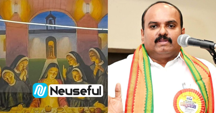 Kochi Biennale Last Supper image misrepresentation